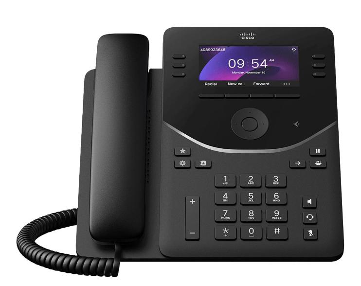 Cisco DP-9851-K9= IP phone Black 6 lines LCD