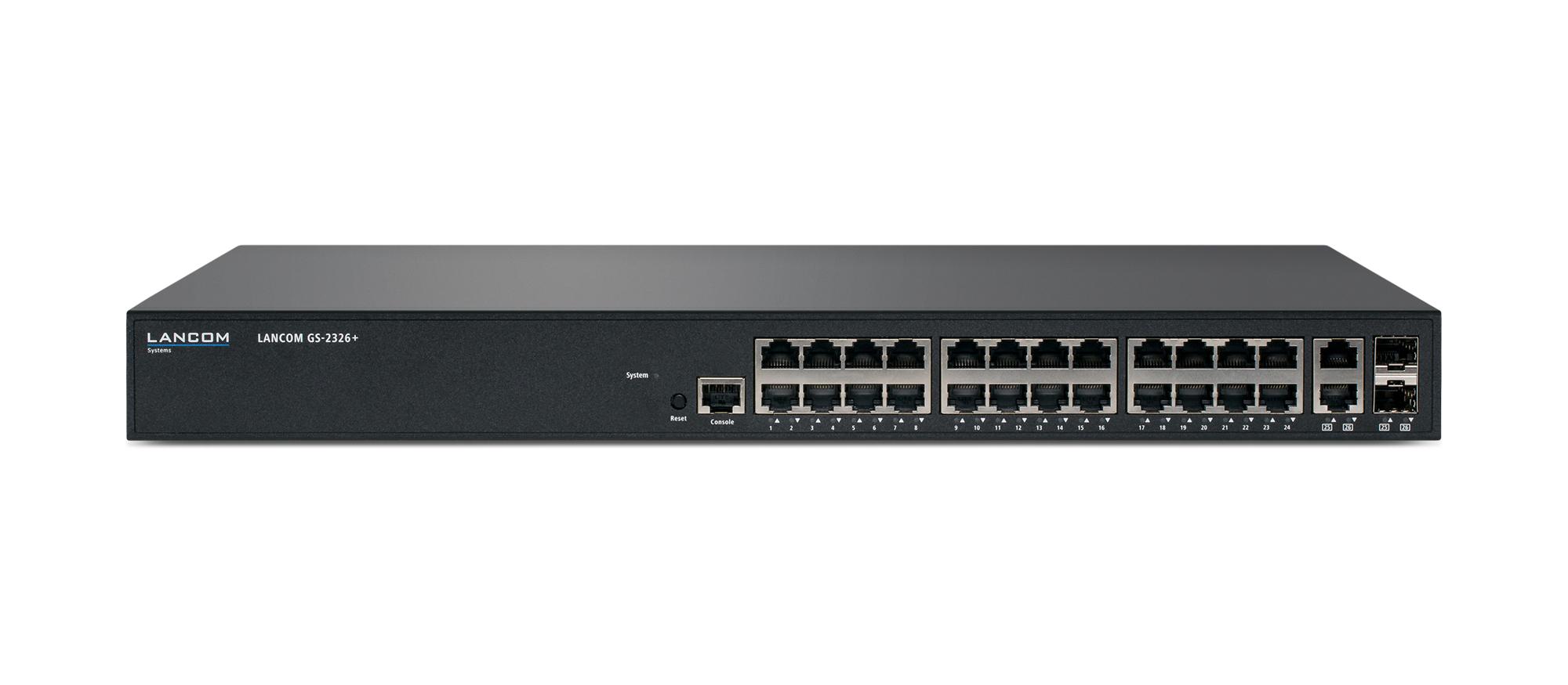 Lancom Systems GS-2326+ Managed L2 Gigabit Ethernet (10/100/1000) 1U B