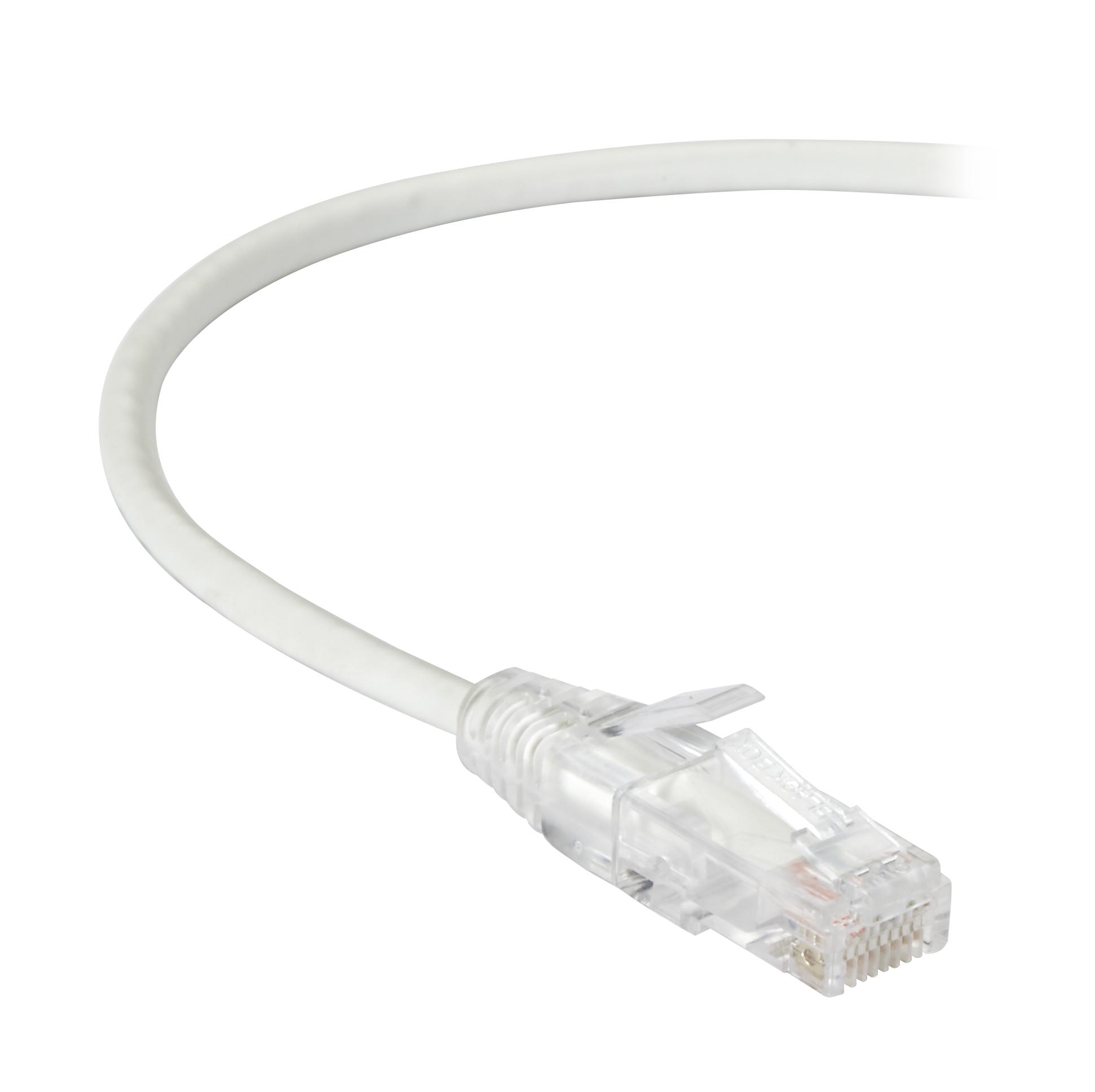 Black Box CAT6 2.1m Networking Cable White U/UTP (UTP)