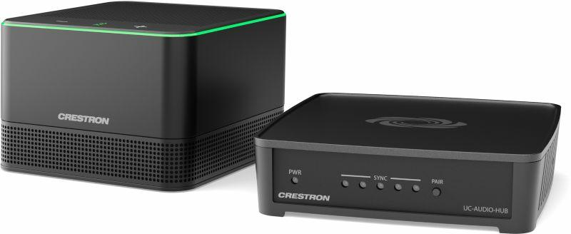 Crestron Flex Pod Wireless Audio Kit with Hub and Pod. Black