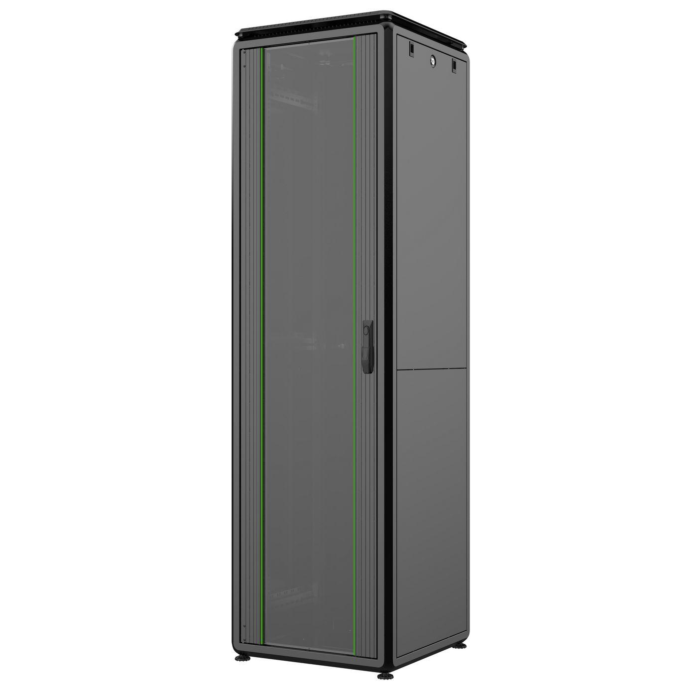 Lanview RDL42U66BL rack cabinet 42U Black