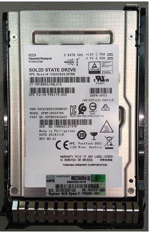 HPE SPS-DRV SSD 3.84TB SFF SAS