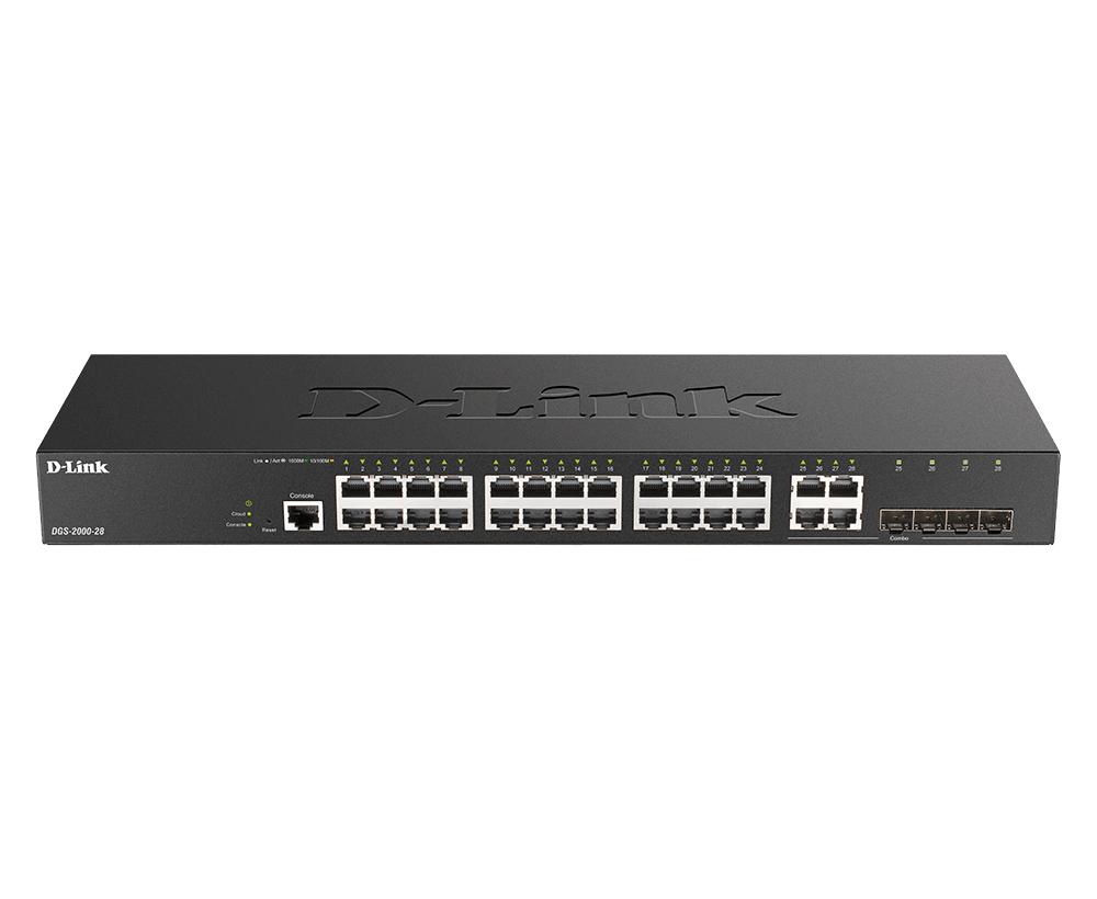 D-Link DGS-2000-28 network switch Managed L2/L3 Gigabit Ethernet (10/1