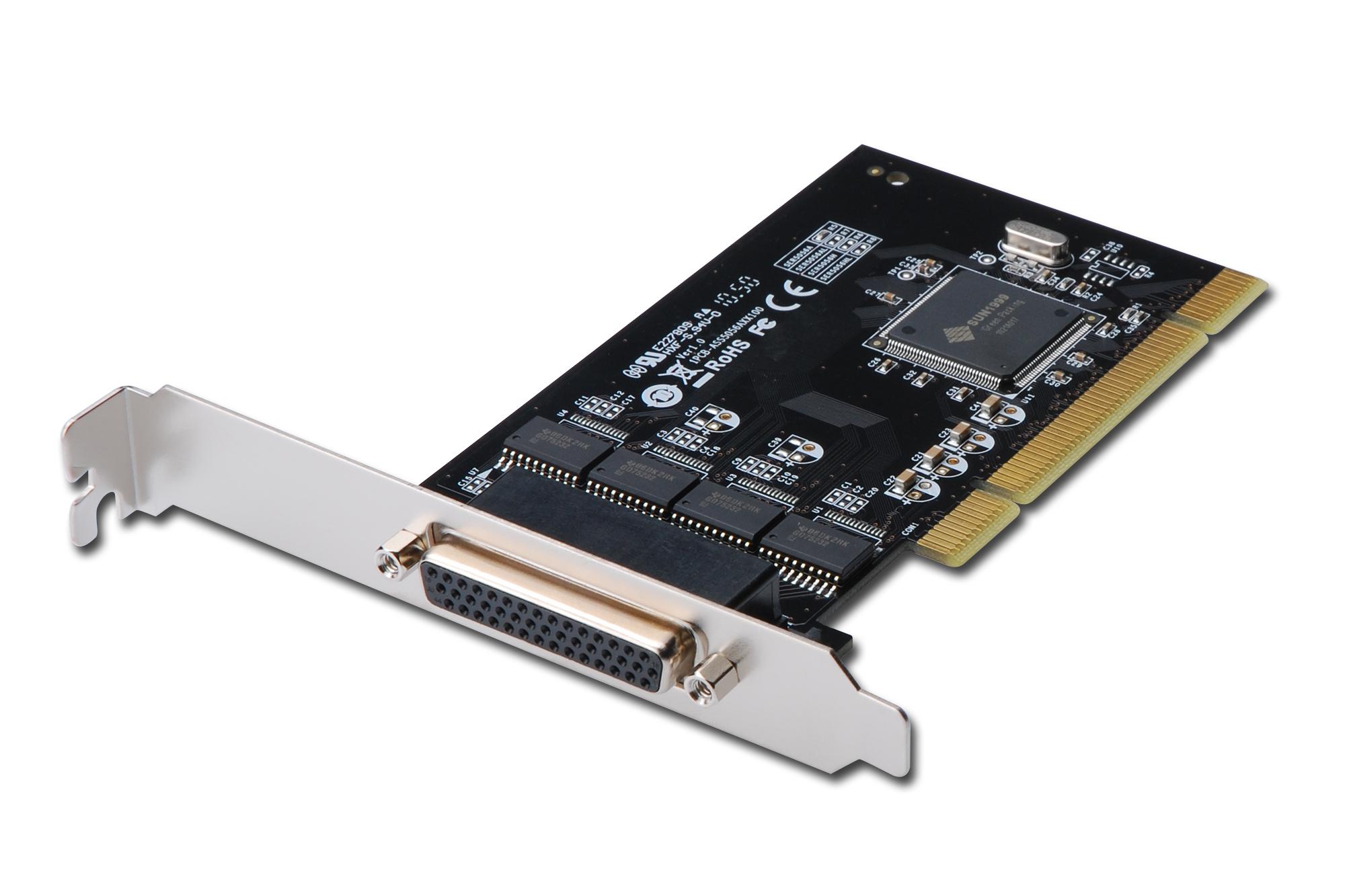 Digitus 4-Port Serial interface card. PCI