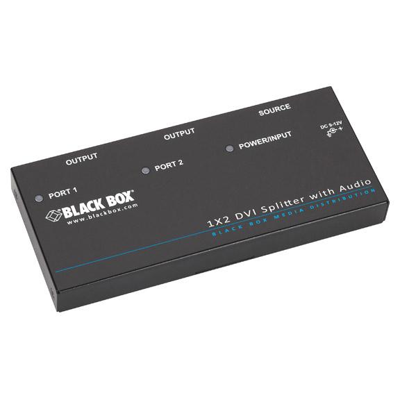 Black Box AVSP-DVI1X2 Video Splitter DVI 2x DVI-D