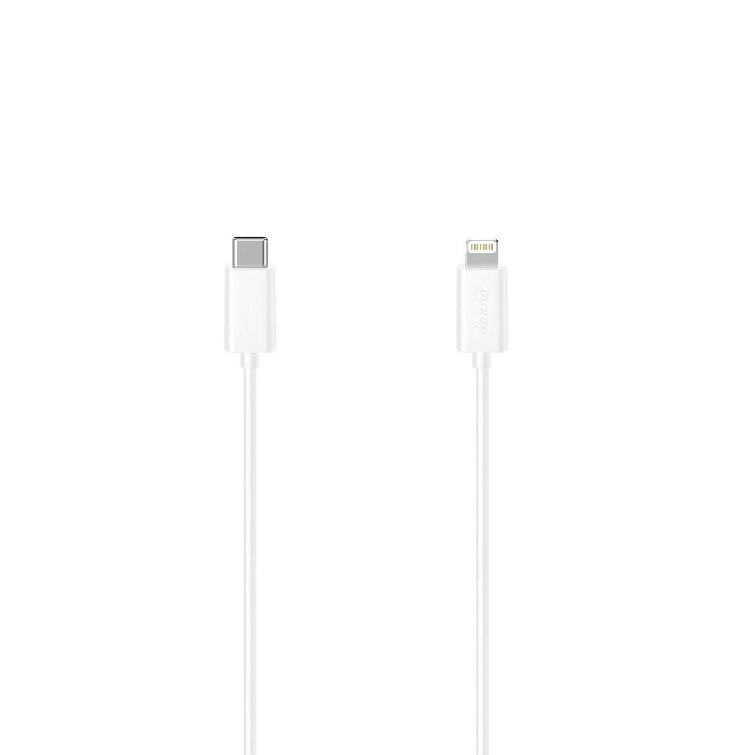 Hama 00200645 lightning cable 1.5 m White