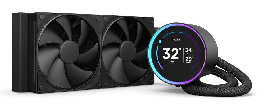 NZXT Kraken Elite 240 Processor All-in-one Liquid Cooler 12 Cm Black 1