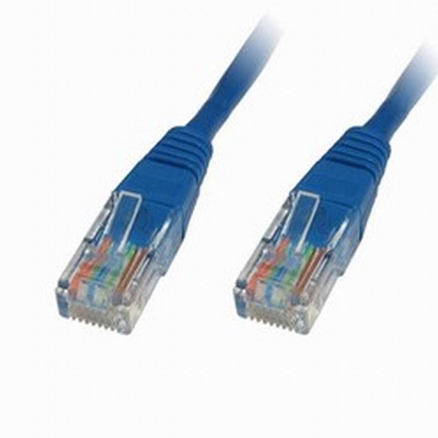 LMS 0.3m Blue Cat5e UTP Patch / Straight Networking Cable