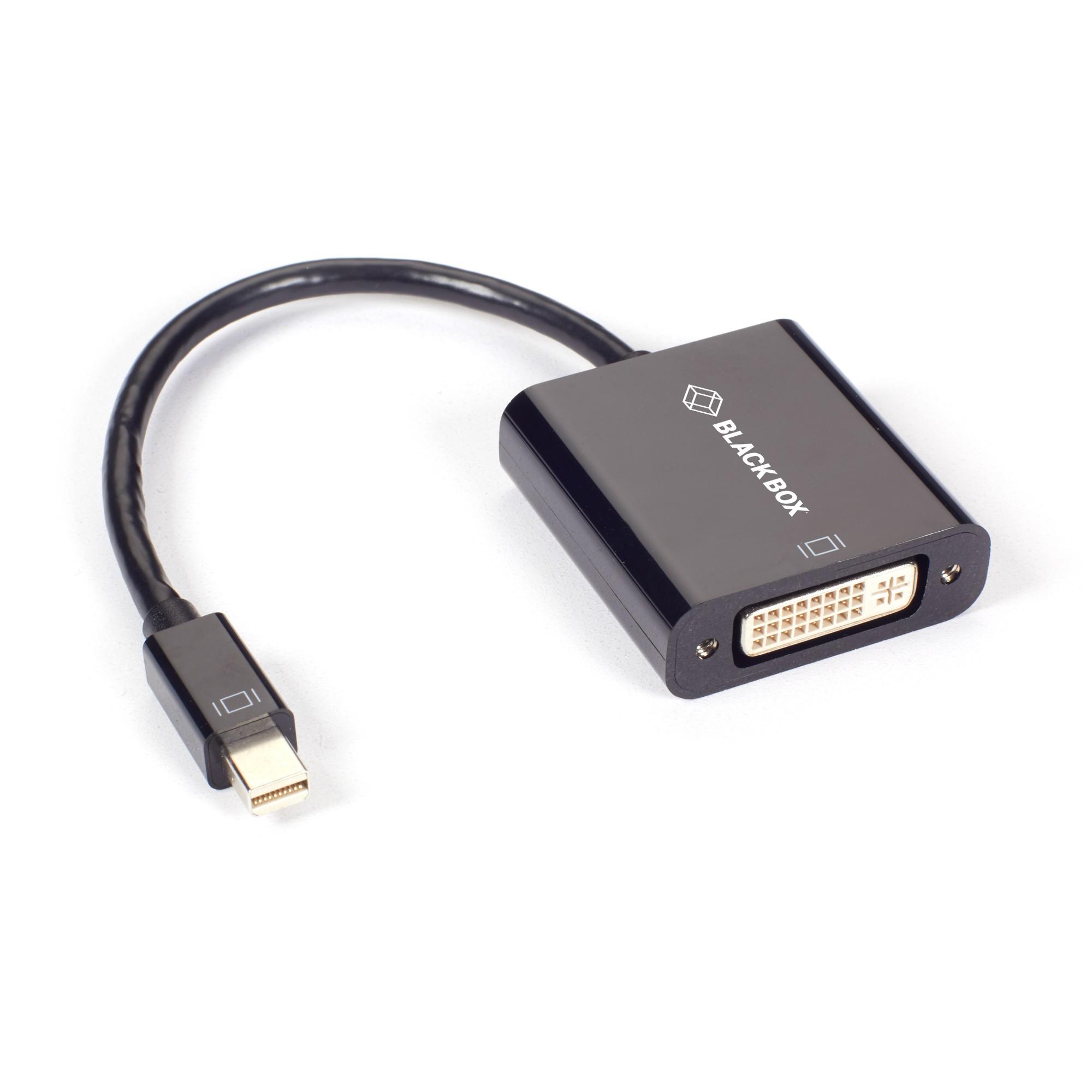 Black Box Mini DisplayPort To DVI Adapter Converter - 1920x1200/1080p