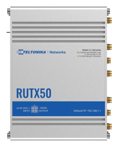 TELTONIKA NETWORKS RUTX50 Industrial 5G Cellular