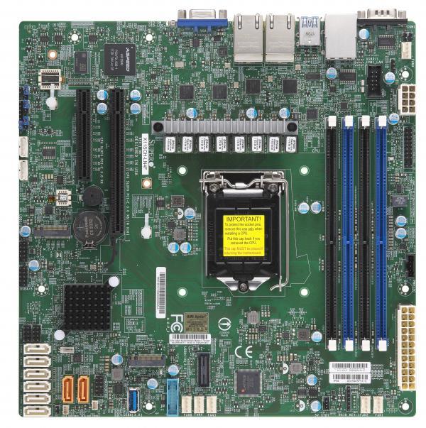 Supermicro X11SCH-LN4F Intel C246 LGA 1151 (Socket H4) micro ATX