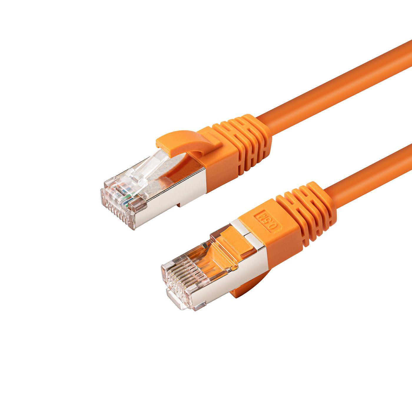 Microconnect SSTP6015O networking cable Orange 1.5 m Cat6 S/FTP (S-STP