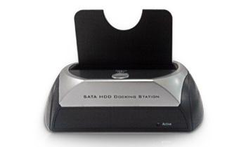 Dynamode USB-HDK-3.0 storage drive docking station Black. Silver