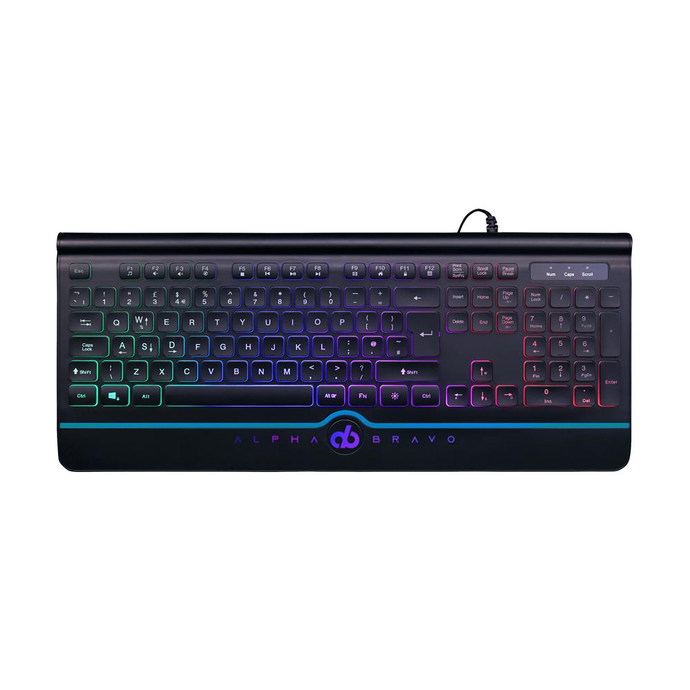 Veho Alpha Bravo GK1 USB Wired Gaming Keyboard - UK Layout