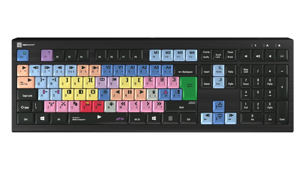 Avid Media Composer - PC Backlit ASTRA2 Keyboard