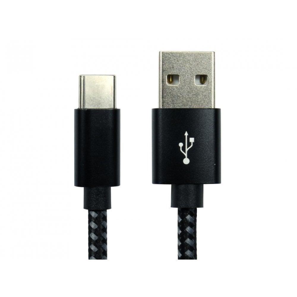 Cables Direct NLMOB-941BDBK-2 USB cable USB 2.0 2 m USB A USB C Black