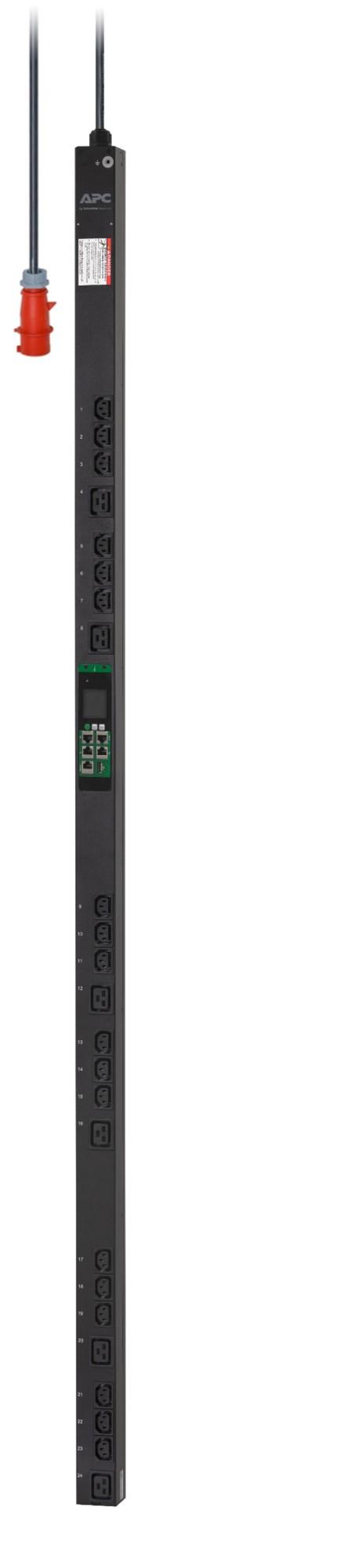 APC EasyPDU power distribution unit (PDU) 24 AC outlet(s) 0U Black