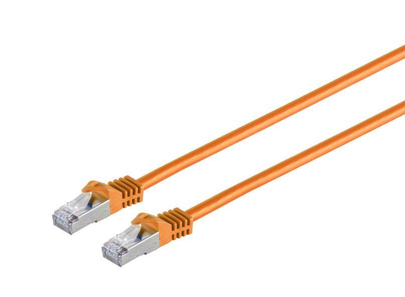 Microconnect SFTP720O networking cable Orange 20 m Cat7 S/FTP (S-STP)