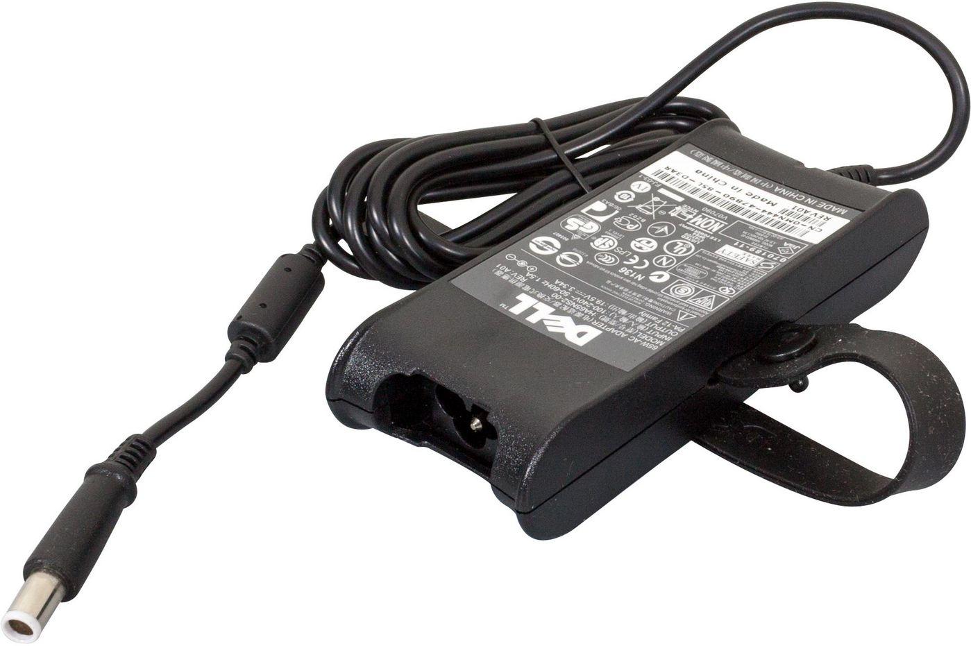 DELL AC Adapter 19.5V 3.34A 65W (7.4mmx5.0mm) includes power cable