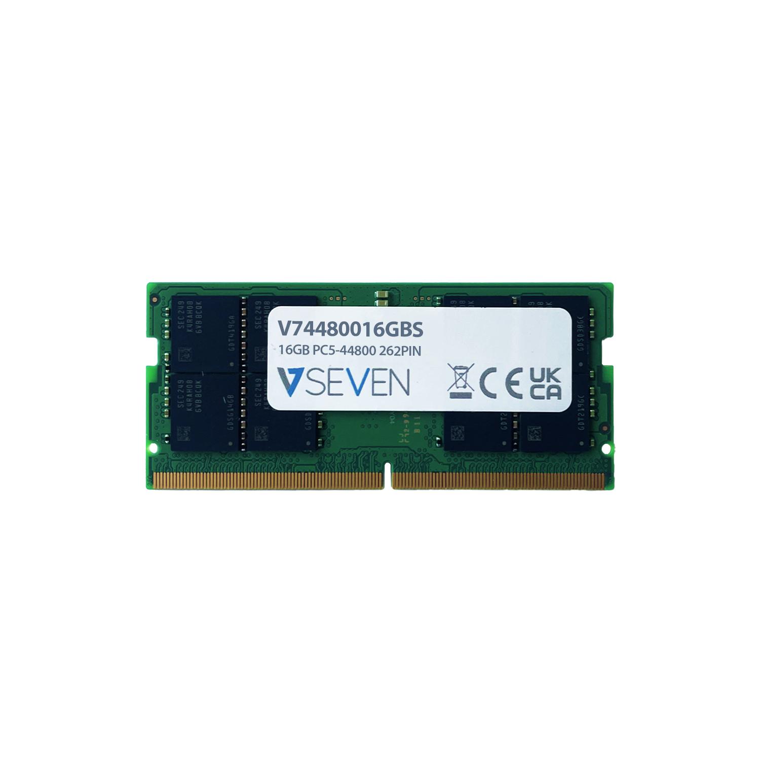 V7 V74480016GBS memory module 16 GB 1 x 16 GB DDR5 5600 MHz