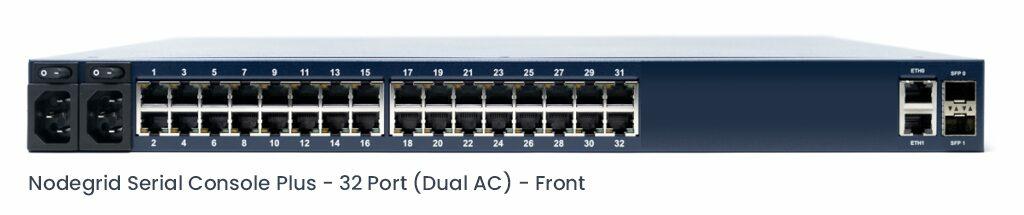 ZPE Nodegrid Serial Console Plus 32-port Cisco Rolled. Dual AC. 4-Core