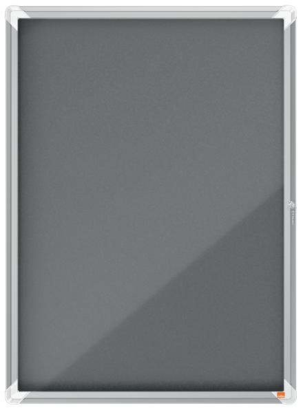 Nobo 1915330 Insert Notice Board Indoor Grey Aluminium