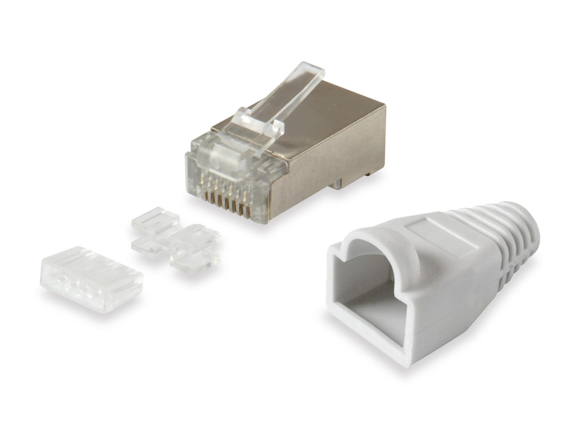 Equip Cat.6 RJ45 Shielded Plug Set