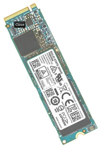 Toshiba KXG50ZNV1T02 internal solid state drive M.2 1.02 TB PCI Expres