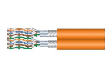 Equip Cat.7 S/FTP Duplex Installation Cable. LSZH. Solid Copper. 500m