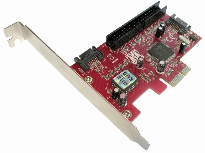 Dynamode 2 Port SATA and 1 Port IDE PCI Express Card