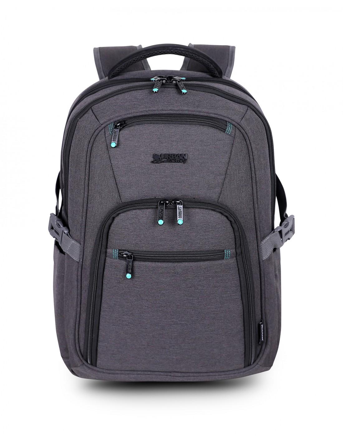 Urban Factory HTE14UF backpack Travel backpack Black. Grey Polyester.