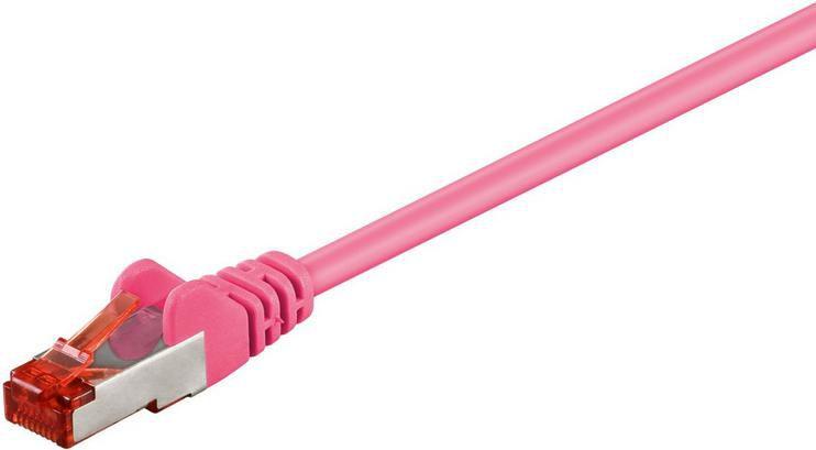 Microconnect SSTP602PI networking cable Pink 2 m Cat6 S/FTP (S-STP)