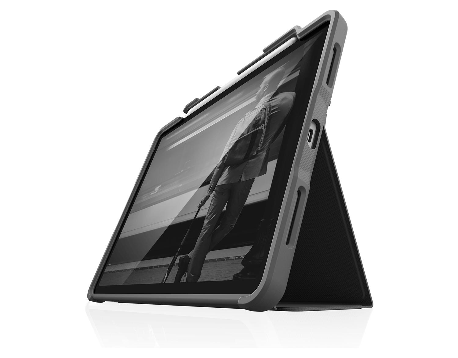 STM Dux Plus 32.8 cm (12.9") Folio Black. Grey