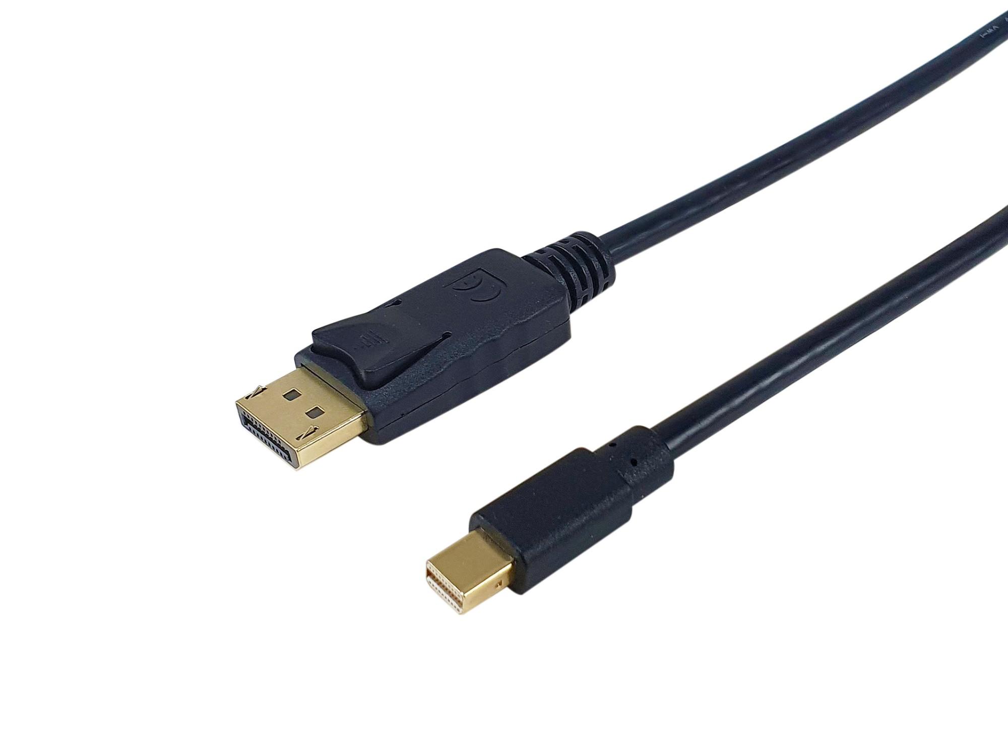 Equip Mini DisplayPort to Displayport Cable. M/M. 2.0m