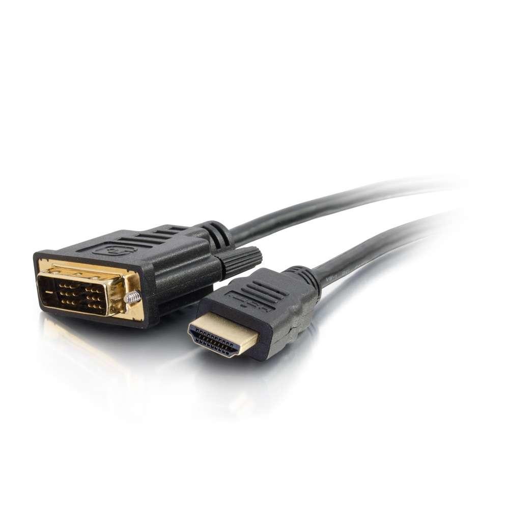 C2G 42517 Video Cable Adapter 3 M HDMI DVI-D Black