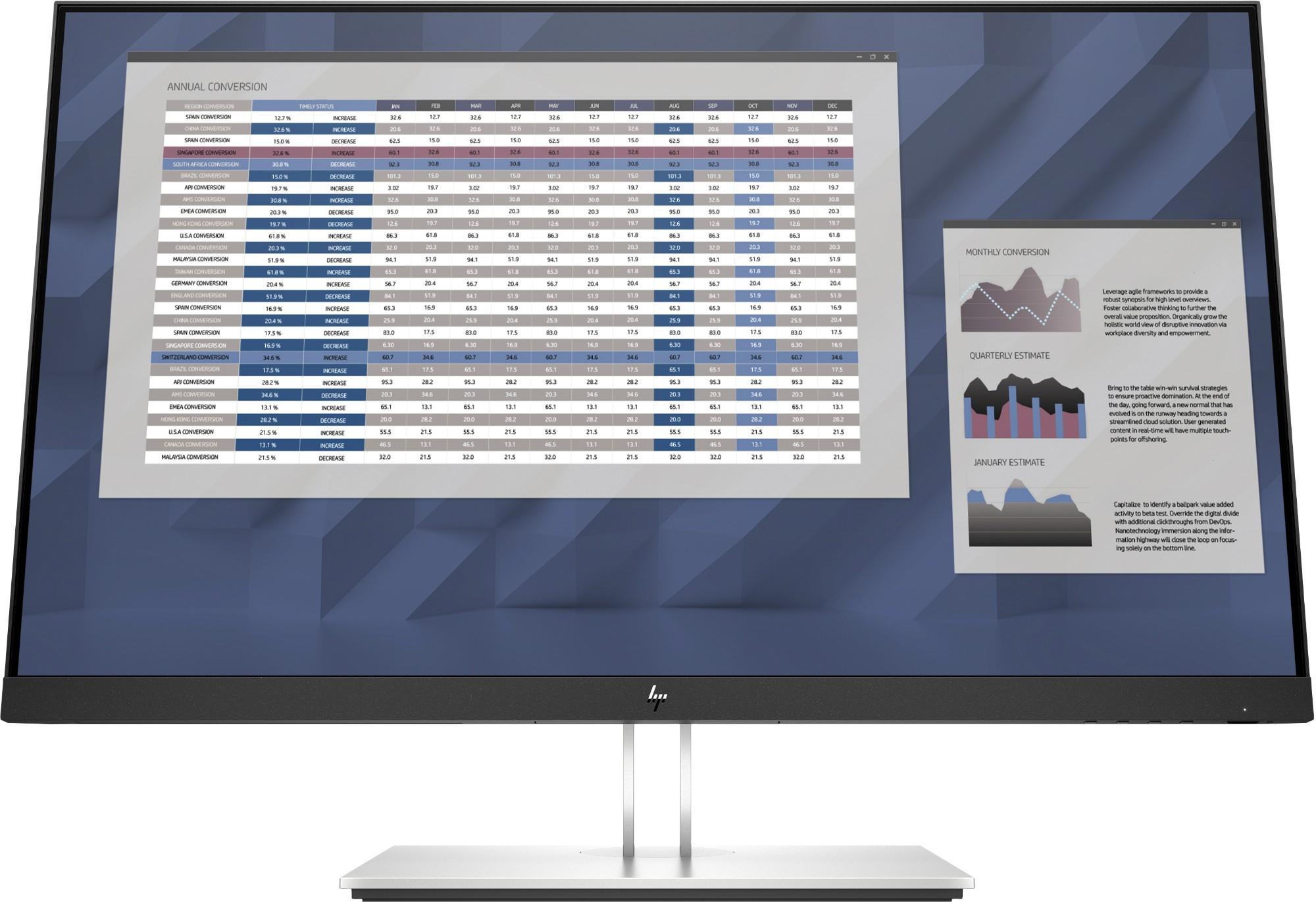 HP E-Series E27 G4 Computer Monitor 68.6 Cm (27") 1920 X 1080 Pix