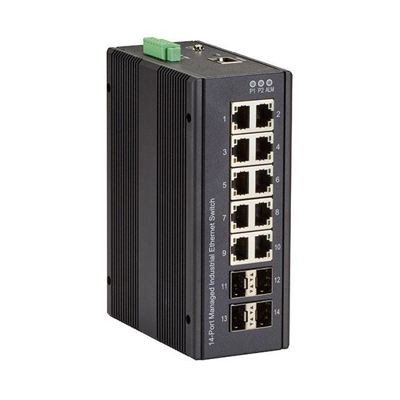 Black Box LIG1014A Network Switch Managed Gigabit Ethernet (10/100/100