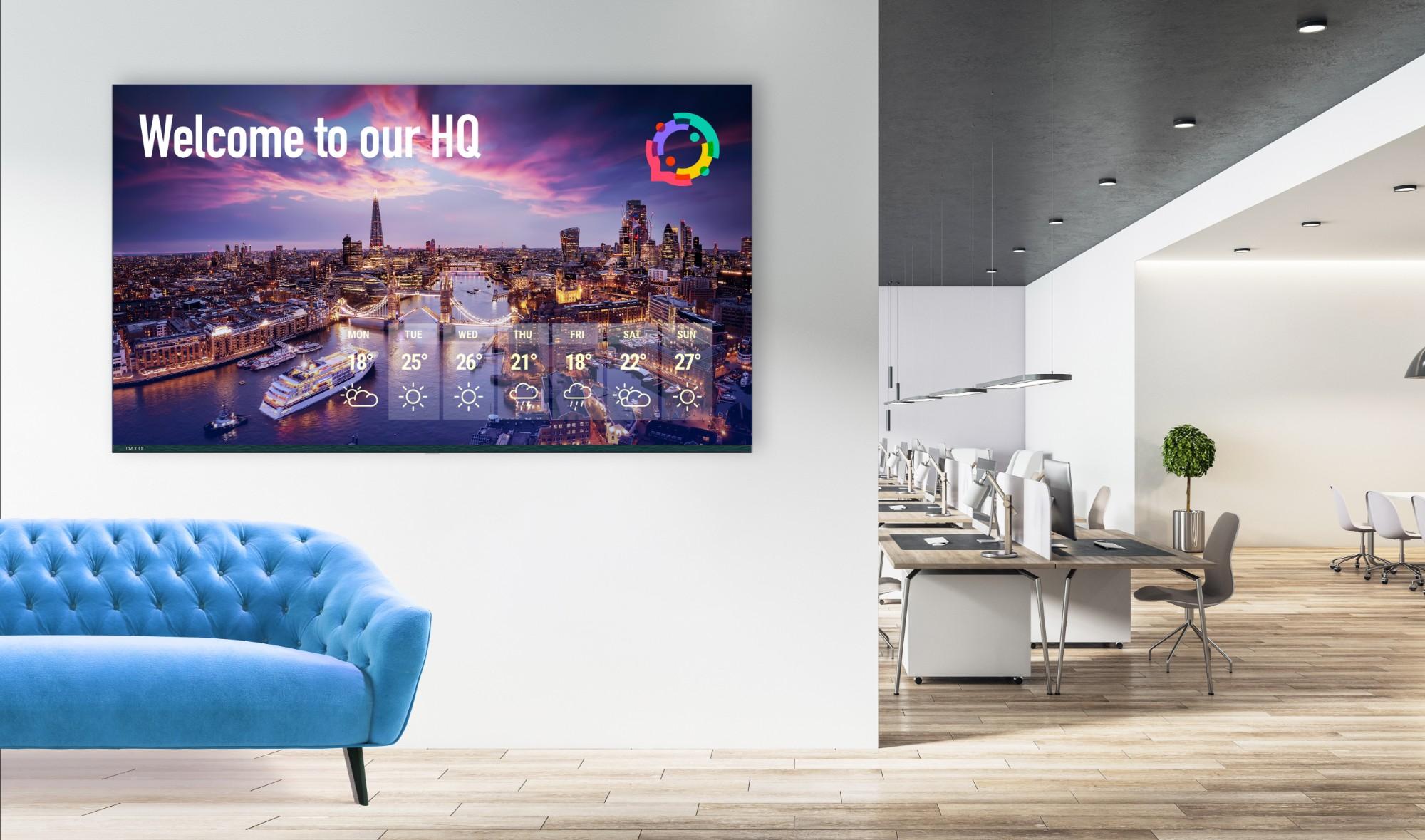 Avocor AVK-6510 Signage Display 165.1 cm (65") LED Wi-Fi 450 cd/m