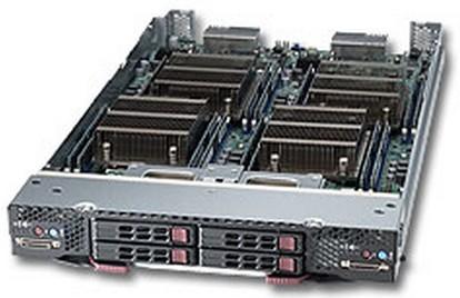 Supermicro SBI-7227R-T2 server barebone Intel® C602 LGA 2011 (Socket R