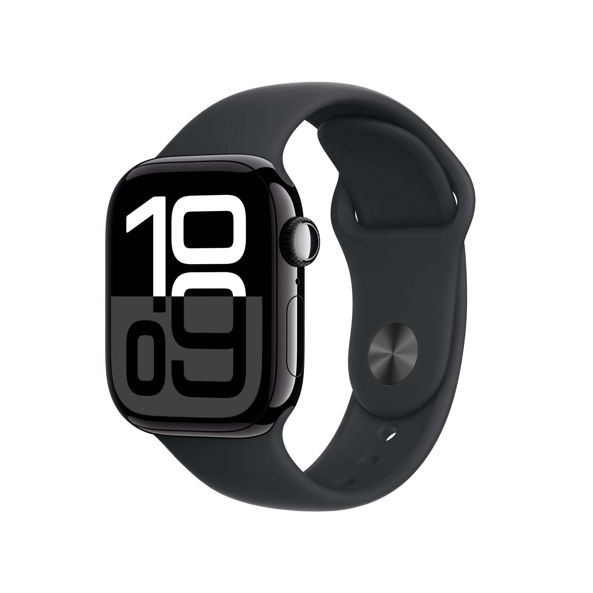 Apple Watch Series 10 (Demo) GPS 42mm Jet Black Aluminium Case with Bl