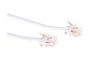 Microconnect MPK182W telephone cable 2 m White