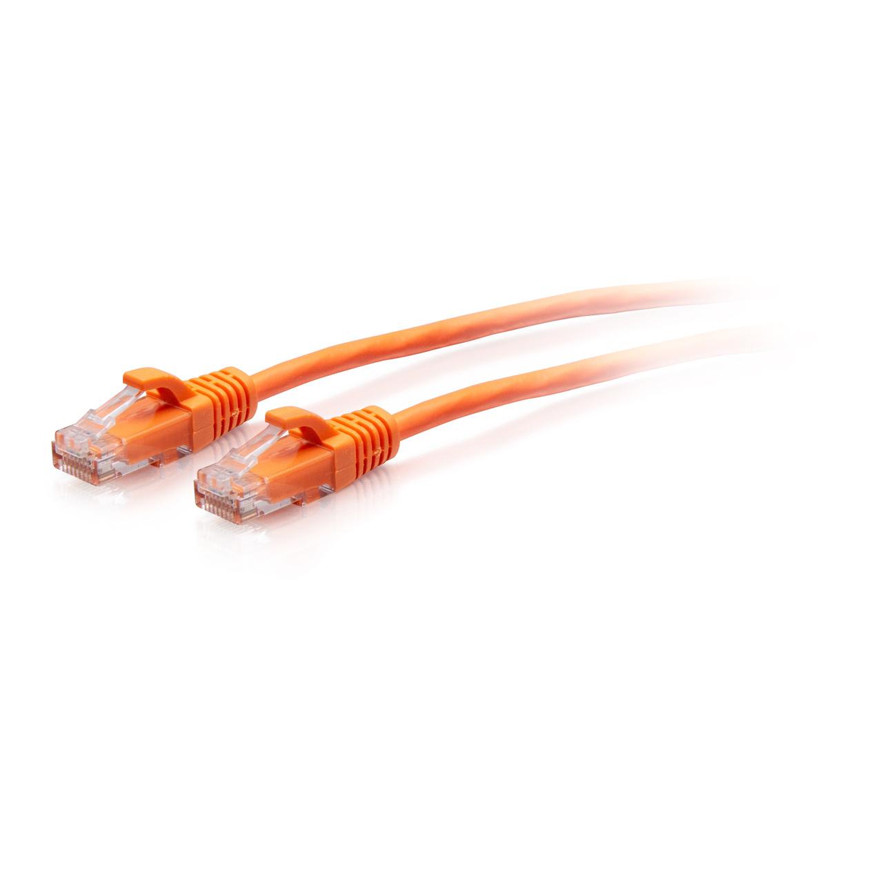 C2G 0.9m Cat6a Snagless Unshielded (UTP) Slim Ethernet Patch Cable - O