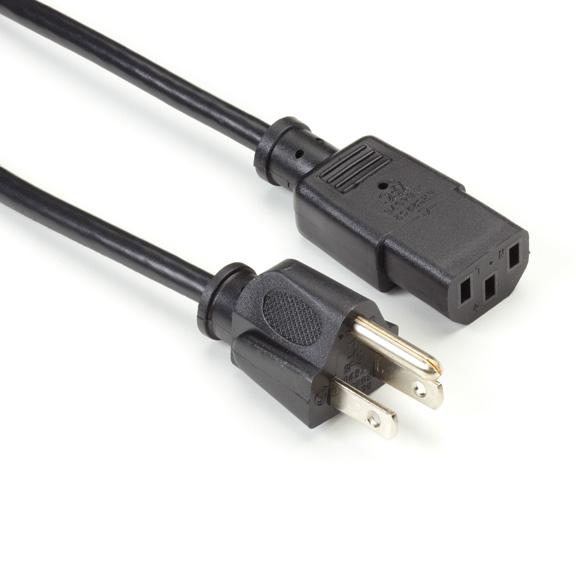 Black Box EPXR12 Power Cable 3 M NEMA 5-15P C13 Coupler