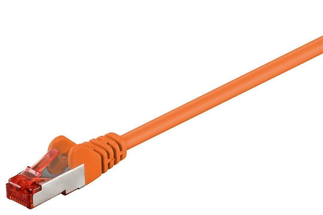 Microconnect SSTP625O networking cable Orange 25 m Cat6 S/FTP (S-STP)