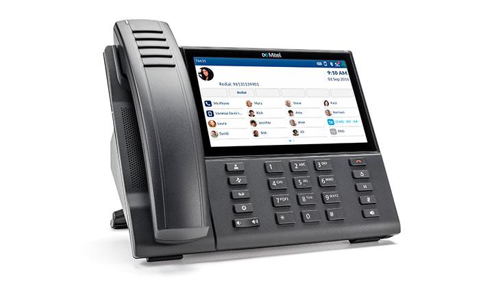 Mitel MiVoice 6940 IP phone Black LCD Wi-Fi