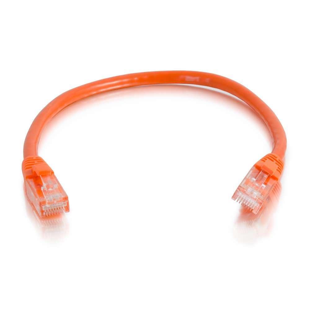 C2G 3m Cat6 550MHz Snagless Patch Cable networking cable Orange U/UTP