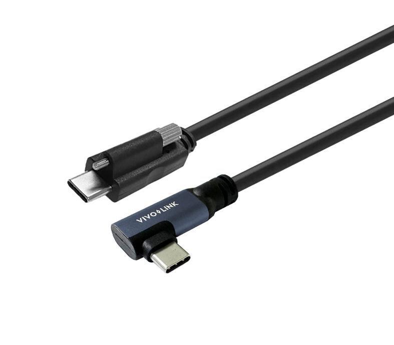 VivoLink USB-C to USB-C Angled Cable