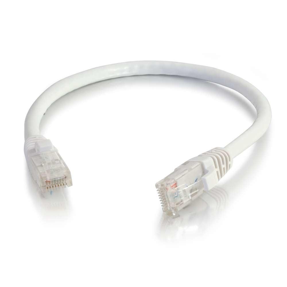 C2G CAT6 UTP 0.3m Networking Cable White U/UTP (UTP)