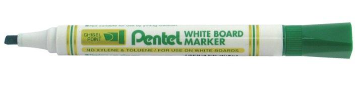 Pentel MW86 Marker 12 pc(s) Chisel Tip Green