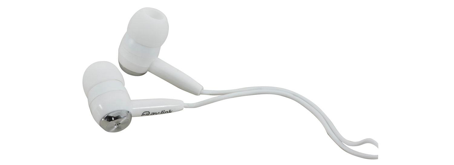 AV Link 100.363UK headphones/headset Wired In-ear White